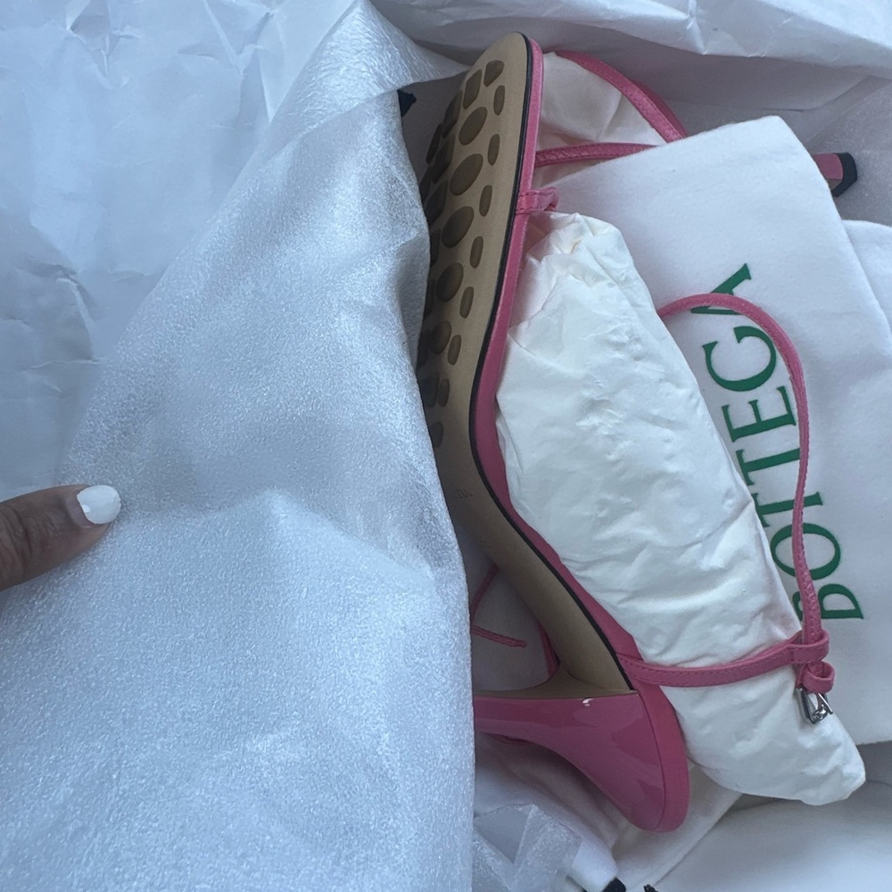 New Bottega Pink strap Sandal